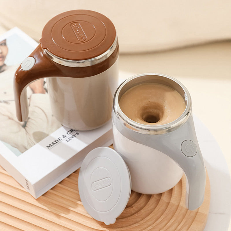 🎅Christmas Pre-sale🎁Peel-Off LED HeadlaAutomatic Magnetic Stirring Coffee Mug with Lid