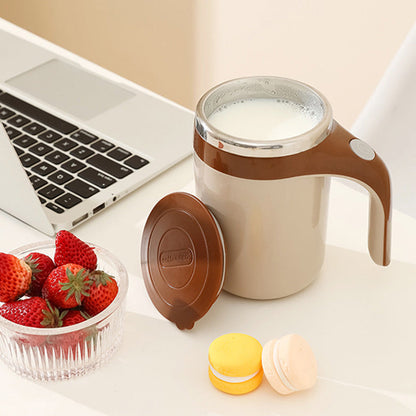 🎅Christmas Pre-sale🎁Peel-Off LED HeadlaAutomatic Magnetic Stirring Coffee Mug with Lid