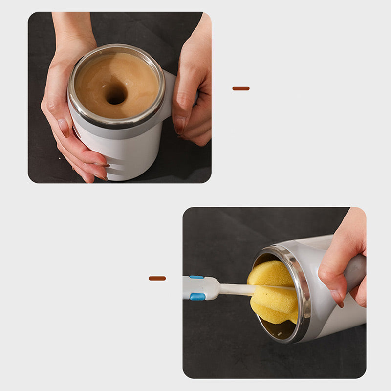 🎅Christmas Pre-sale🎁Peel-Off LED HeadlaAutomatic Magnetic Stirring Coffee Mug with Lid