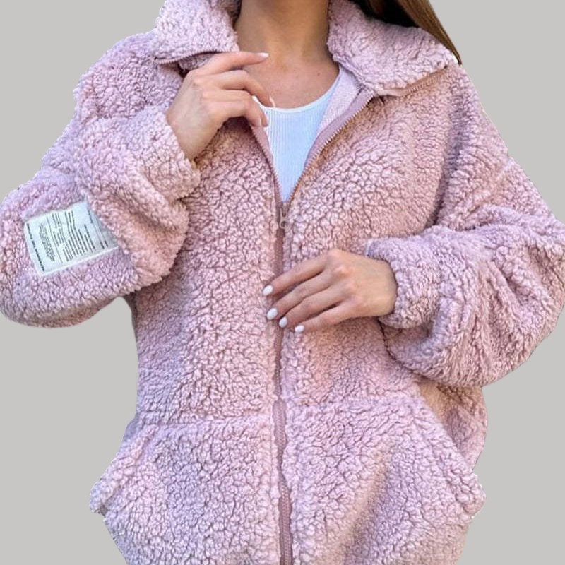 ❄️Winter Specials❄️ Women's Casual Faux Lamb Wool Coat