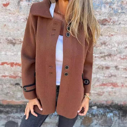 🎅Early Xmas Sales - 52% OFF🎄Women's Elegant Winter Warm Tweed Jacket