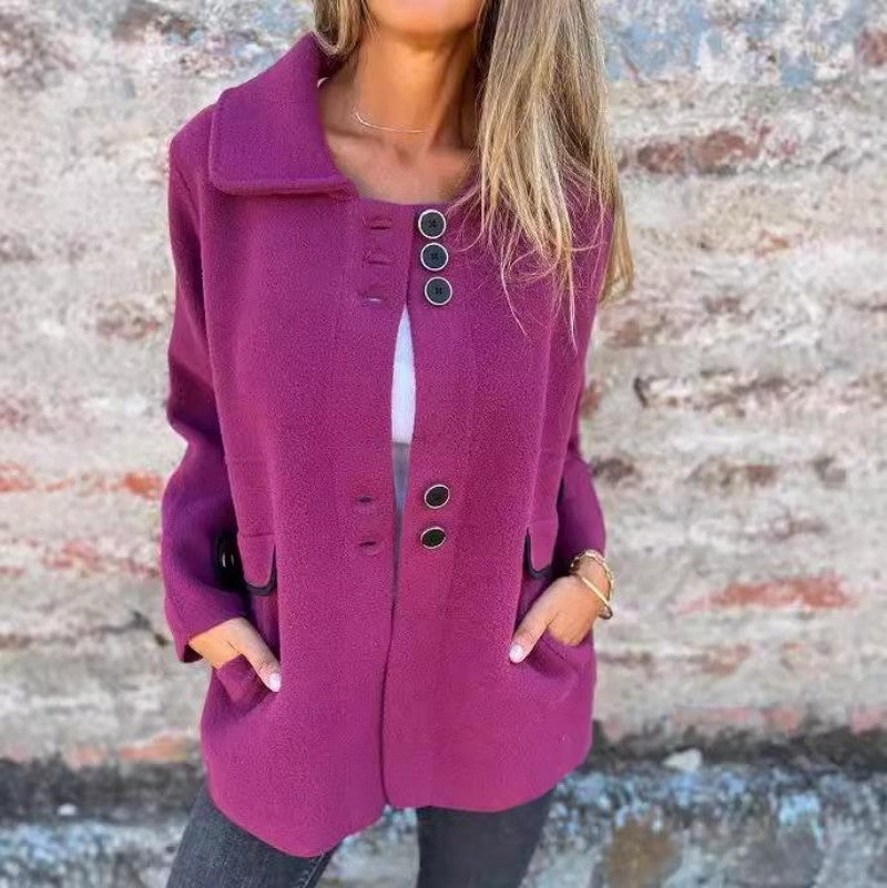 🎅Early Xmas Sales - 52% OFF🎄Women's Elegant Winter Warm Tweed Jacket