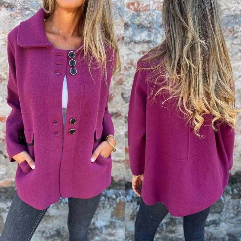 🎅Early Xmas Sales - 52% OFF🎄Women's Elegant Winter Warm Tweed Jacket