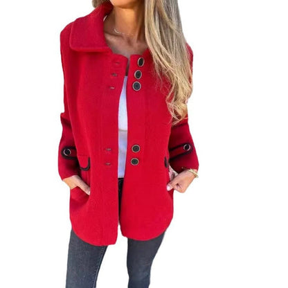 🎅Early Xmas Sales - 52% OFF🎄Women's Elegant Winter Warm Tweed Jacket