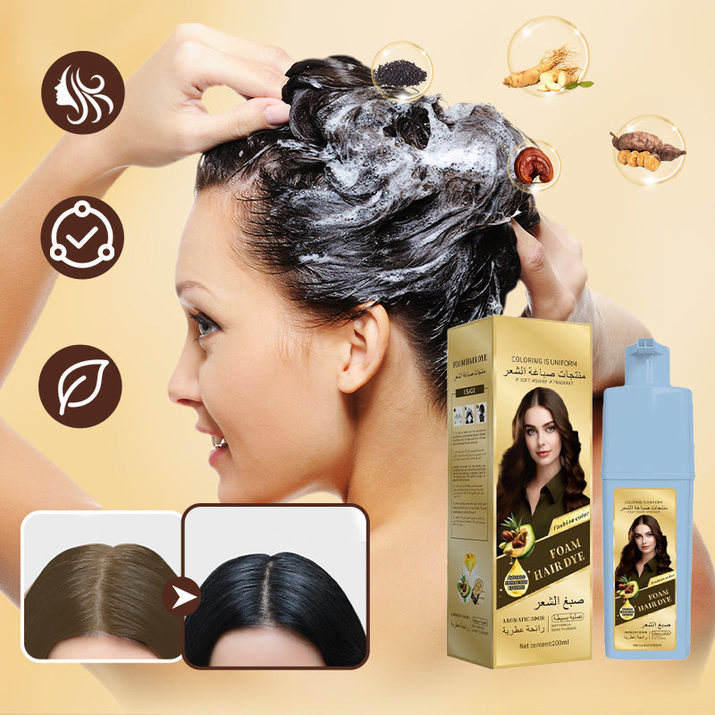 🎅Christmas Pre-Sale-61%OFF🎁Moisturizing Hair Dye Shampoo for Gray Hair