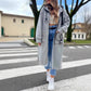 📢📢50%Rabatt!!!🎉💃Oversize-Kapuzen-Sweatshirt-Mantel für Damen