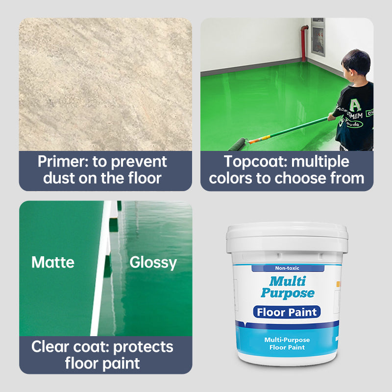 🎅Christmas Pre-sale🎁 Multi-Purpose Floor Paint 1L✈️FREE SHIPING