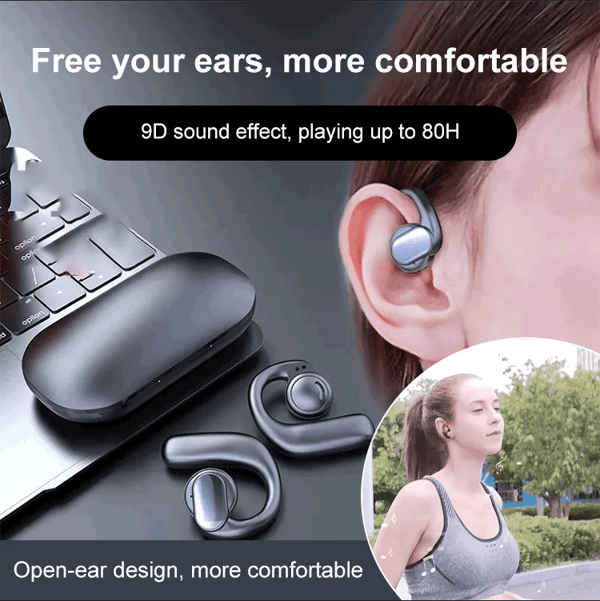 🎅Christmas Specials 55% OFF🎁🎄TWS Wireless Bone Conduction Digital Bluetooth Earbuds