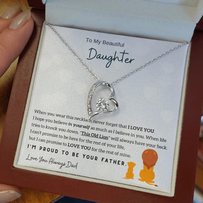 🎅Christmas gifts for the people who matter most to you🎁To My Daughter Necklace from Dad