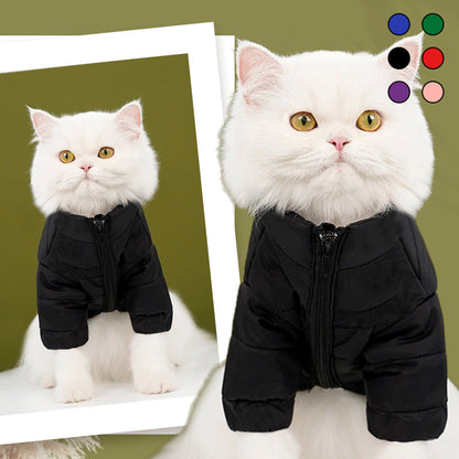 🔥60% OFF Christmas Sale🔥Warm Jacket with Zipper for Dogs & Cats