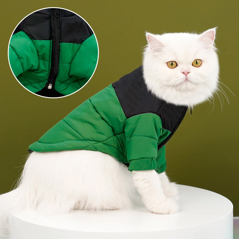 🔥60% OFF Christmas Sale🔥Warm Jacket with Zipper for Dogs & Cats