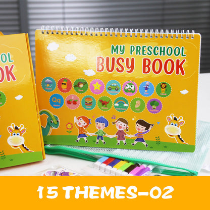 🎁Christmas gifts for kids🎄Preschool Educational Busy Book for Toddlers