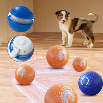 🎁New Year's Sale 49% OFF🔥Rechargeable Pet Interactive Motion Ball with Lights