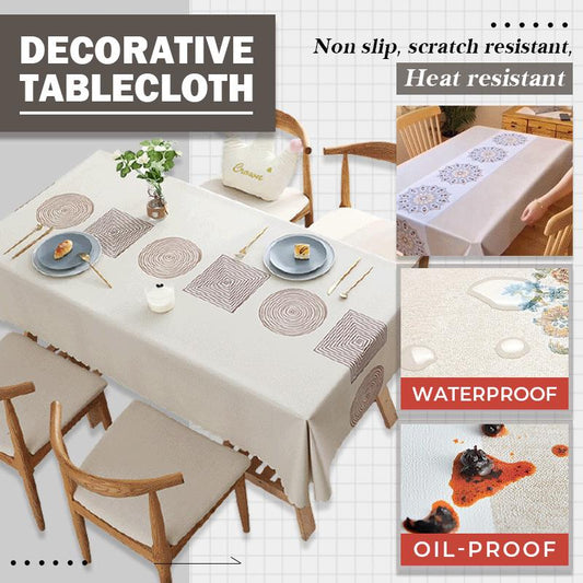 🪄Multifunktionale Tischdecke – wasserdicht, öl- & hitzebeständig, abwaschbar – Jetzt zum Sonderpreis! ⏰🛍️🔥