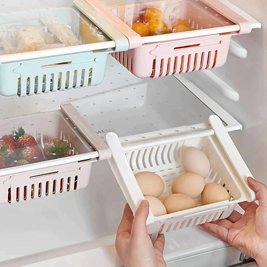 🔥2 kaufen, 1 gratis – nur für kurze Zeit, verpasse es nicht! 🧊🧺Aufbewahrungsregal für den Kühlschrank