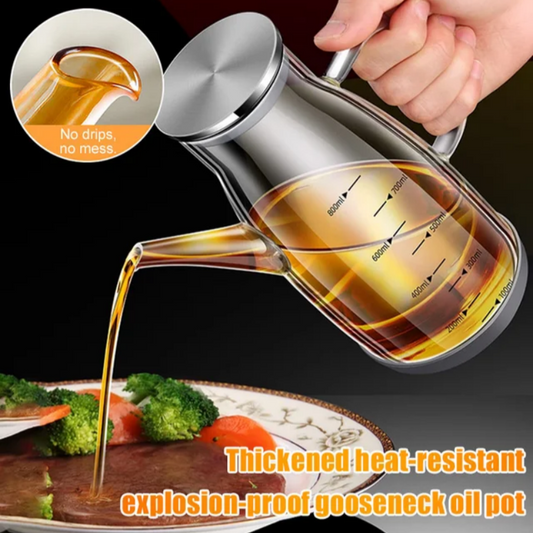 🔥Ölspenderflasche mit tropffreiem Ausguss – jetzt -50 % für kurze Zeit! 🍶✨💥