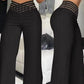 ⏰ Nur noch heute 50% Rabatt! 👖 Damen High Waist Wide Leg Hose | Lockere Passform, taillenbetonend & elegant für Alltag und Party ✨