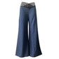 ⏰ Nur noch heute 50% Rabatt! 👖 Damen High Waist Wide Leg Hose | Lockere Passform, taillenbetonend & elegant für Alltag und Party ✨
