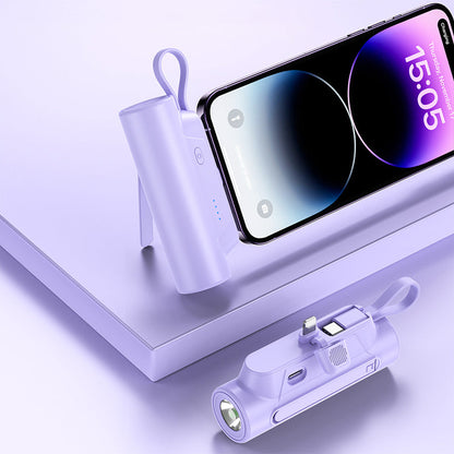 🎉Heißer Verkauf 50 % RABATT🎉Tragbares Multifunktionsladegerät mit Kabel