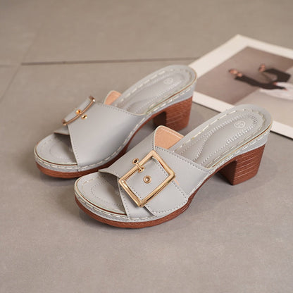 🌸💐Sandal wedges wanita yang elegan, nyaman, berventilasi, dan anti selip.🚀