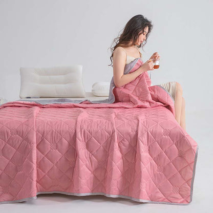 🌙Last Day 50% OFF-❄️Breathable Bedruckte waschbare Sommer Kühlung Comforter