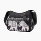 Stor kapasitet motetrykt messenger bag