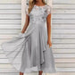 👗✨ Elegantes Damenkleid mit Rundhalsausschnitt – figurschmeichelnd, knitterfrei & vielseitig, jetzt −50%