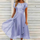👗✨ Elegantes Damenkleid mit Rundhalsausschnitt – figurschmeichelnd, knitterfrei & vielseitig, jetzt −50%