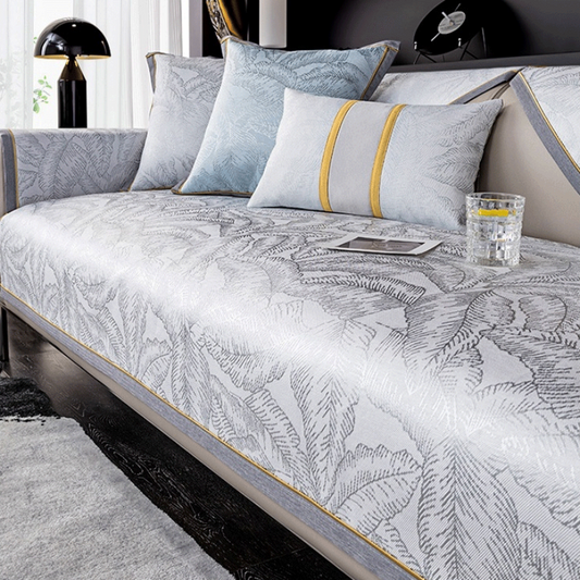 ❄️ Kühlendes Anti-Falten-Sofakissen aus Eisseide – Perfekt für den Sommer! 🛋️🌿