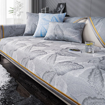 ❄️ Kühlendes Anti-Falten-Sofakissen aus Eisseide – Perfekt für den Sommer! 🛋️🌿