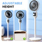 🥇2025 Neue Upgrades: 61 % Sommer-Rabatt🏆🍃Oszillierender elektrischer Standventilator mit verstellbarer Höhe