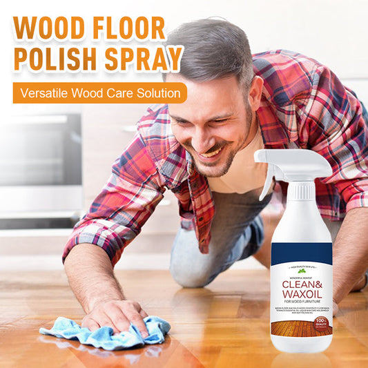🪵Reinigung & Politur für Holzböden – Jetzt 50 % Rabatt!✨🧴