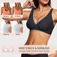 👙 50% RABATT!💕 Nahtloser, kabelloser Push-up-BH für Damen – Tiefes V