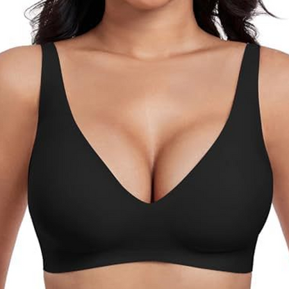 👙 50% RABATT!💕 Nahtloser, kabelloser Push-up-BH für Damen – Tiefes V