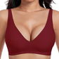 👙 50% RABATT!💕 Nahtloser, kabelloser Push-up-BH für Damen – Tiefes V