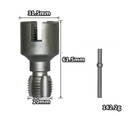 🔧 50 % DE RÉDUCTION ! ⚙️ Outil de filetage pour tuyaux – Filière de précision – Pour métal/PVC, poignée ergonomique &  Résultats professionnels 🛠️