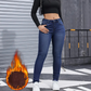 📢🎉50%Rabatt!!!🛍️✨Women's High-Stretch Plush-Lined Skinny Jeans