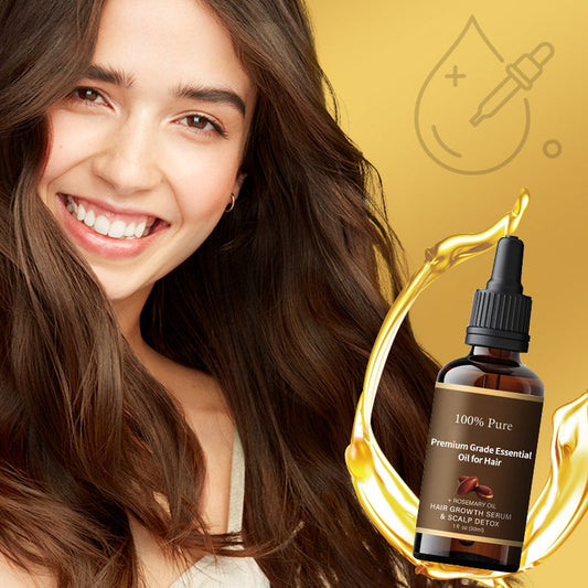 🌿 100% Reines Batana-Öl + BIO-Rosmarinöl – Haarwachstum &amp; Gesundheit! 🧡