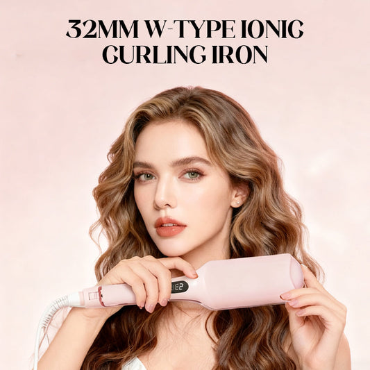 🎁Heißer Verkauf 40% RABATT!! ❤️32-mm-W-Typ-Ionen-Lockenstab