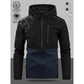 📢🎉50%Rabatt!!!🛍️✨Winddichte Freizeit-Herrenjacke mit Kapuze und Color-Blocking