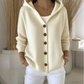 📢🎉50%Rabatt!!!🛍️✨Strickjacke mit Kapuze und Knopfleiste für Damen🧥🌈