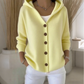 📢🎉50%Rabatt!!!🛍️✨Strickjacke mit Kapuze und Knopfleiste für Damen🧥🌈