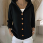 📢🎉50%Rabatt!!!🛍️✨Strickjacke mit Kapuze und Knopfleiste für Damen🧥🌈