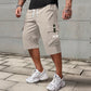 ⏳Begrenzte Zeit 50% Rabatt💥Lässige Herren-Workwear-Hose mit Kordelzug und 7/8-Schnitt