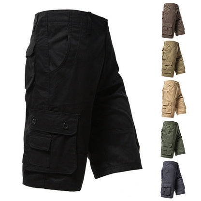 🩳 50% RABATT! 🏕️ Herren lässige Outdoor-Cargo-Shorts – Robust, viele Taschen & verstellbarer Bund – Ideal für Wandern, Arbeit oder den Alltag – bequem & funktional 🌿