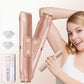 🚨 Pink AUSVERKAUFT!! SCHNELL ZUGREIFEN ⚡ Bikini-Trimmer für Damen, elektrischer Rasierer und Rasierer, wiederaufladbarer 2-in-1-Epilierer für Körper und Gesicht, Achseln und Beine, IPX7 wasserdicht