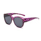 🔥Heißer Verkauf 50% Rabatt🔥😎Modische Damen Polarisations-Sonnenbrille mit Schlangenmuster-Gestell – UV-Schutz für Stadt, Autofahrt & Urlaub🕶️✨