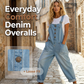 👖🔥 50% RABATT 💥 Damen Baggy Denim Latzhose mit Taschen – lässig, bequem & absolut im Trend ✨