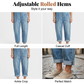 👖🔥 50% RABATT 💥 Damen Baggy Denim Latzhose mit Taschen – lässig, bequem & absolut im Trend ✨
