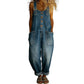 👖🔥 50% RABATT 💥 Damen Baggy Denim Latzhose mit Taschen – lässig, bequem & absolut im Trend ✨